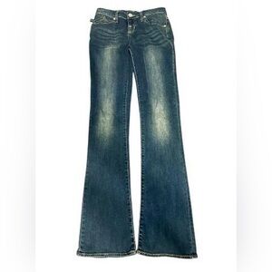 Rock & Republic Dark Wash Bootcut Jeans | Size 4 | Stretch